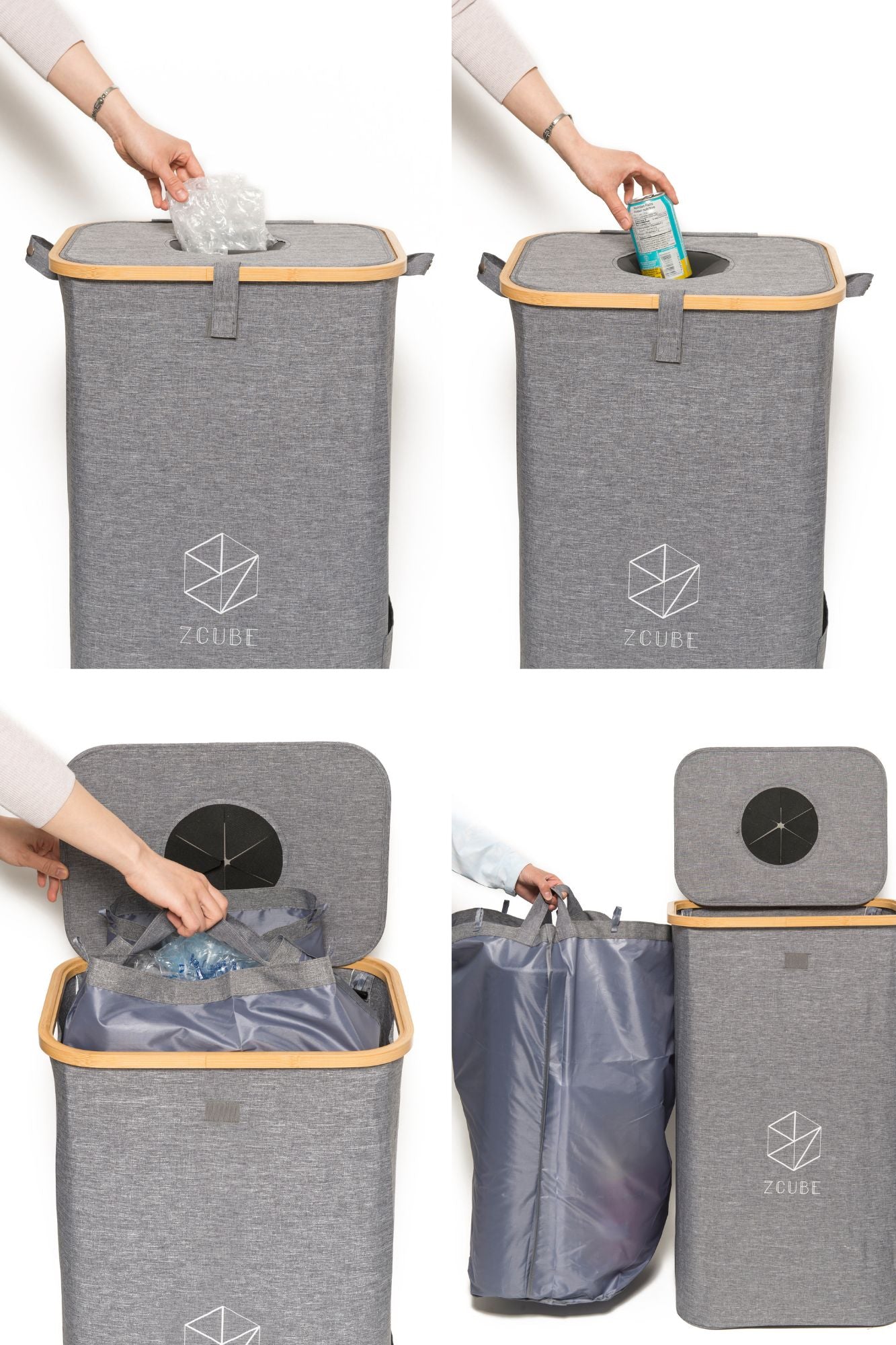 Recycling Bin For Plastic film/bag or can